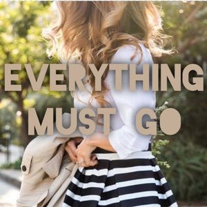 ACCEPTING ALL OFFERS! EVERYTHING MUST GO!